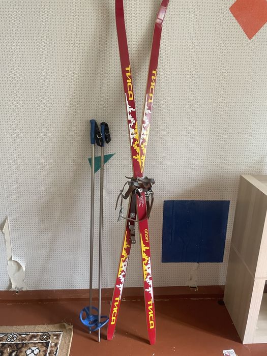 Лижі Тиса з палками