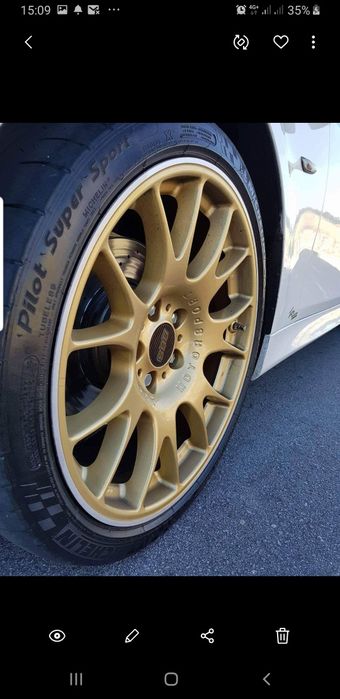 Jantes BBS originais pneus 1mês de uso