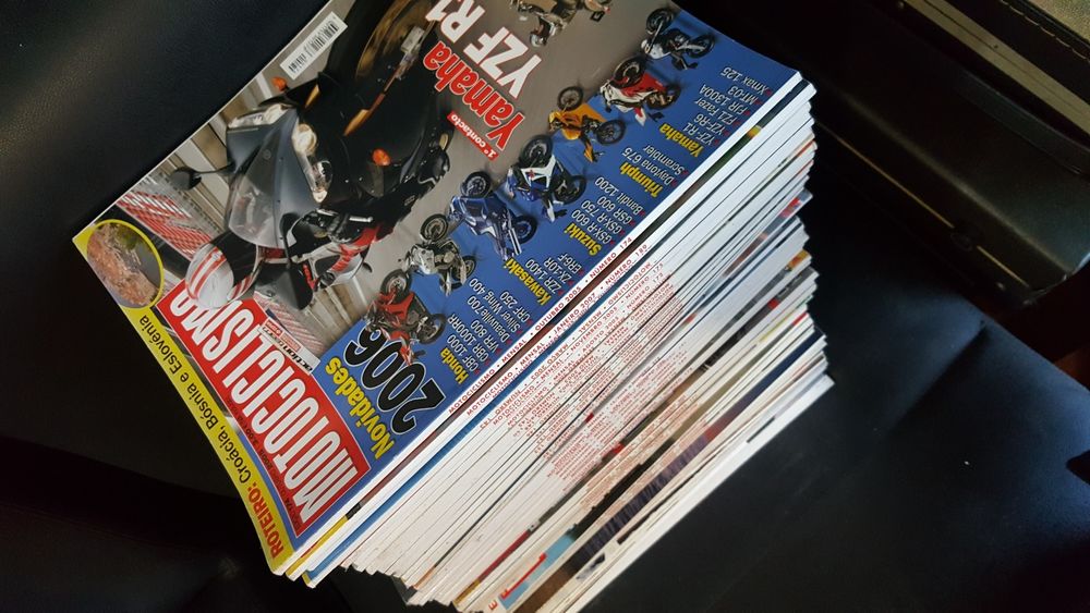 Revistas Motociclimo como novas