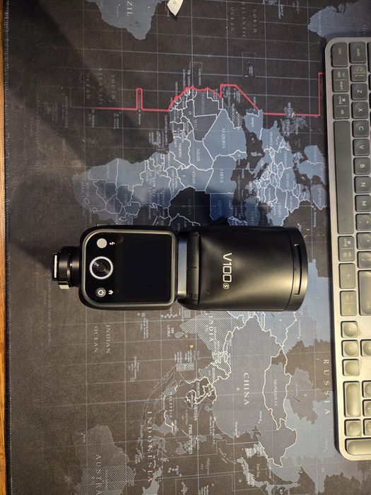 Lampa Godox v100 pod Sony