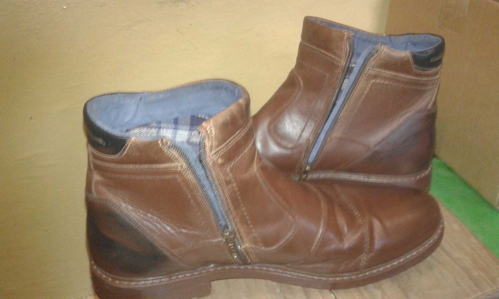 Buty skorzane za kostke