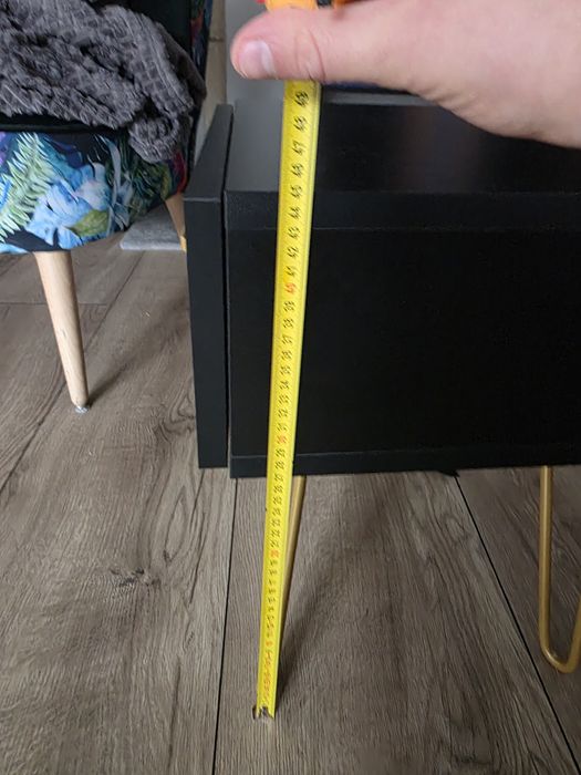 Szafka nocna  zlote nogi