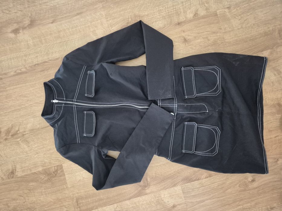 Sukienka czarna jak nowa 34 xs prettylittle thing