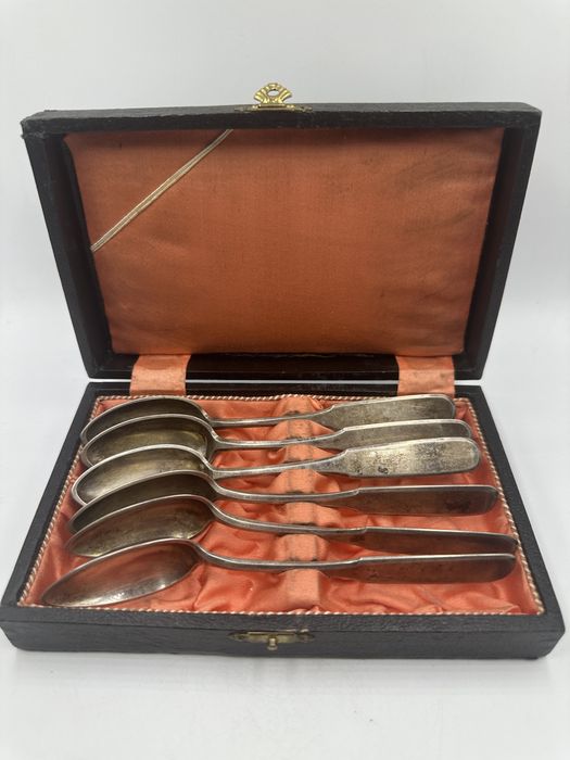 Przedwojenne srebrne łyżeczki do herbaty Bolesław Armatowicz Kraków