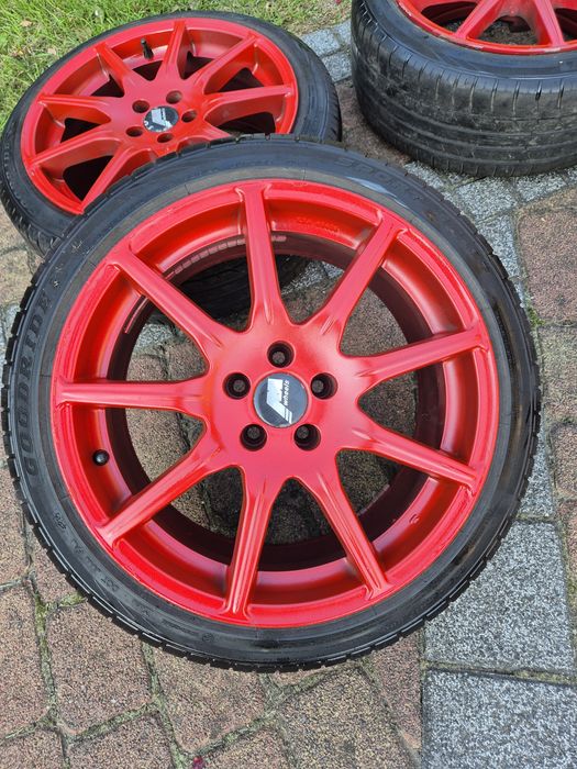 4 kola felgi 17 cali 5x100 autec sruby