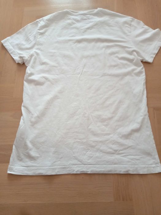 Versace jeans tshirt optical biały M