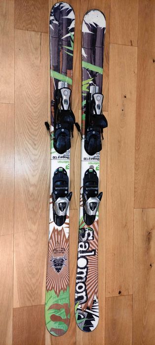 narty zjazdowe Salomon Shogun dla dzieci carvingowe 130cm Frestyle