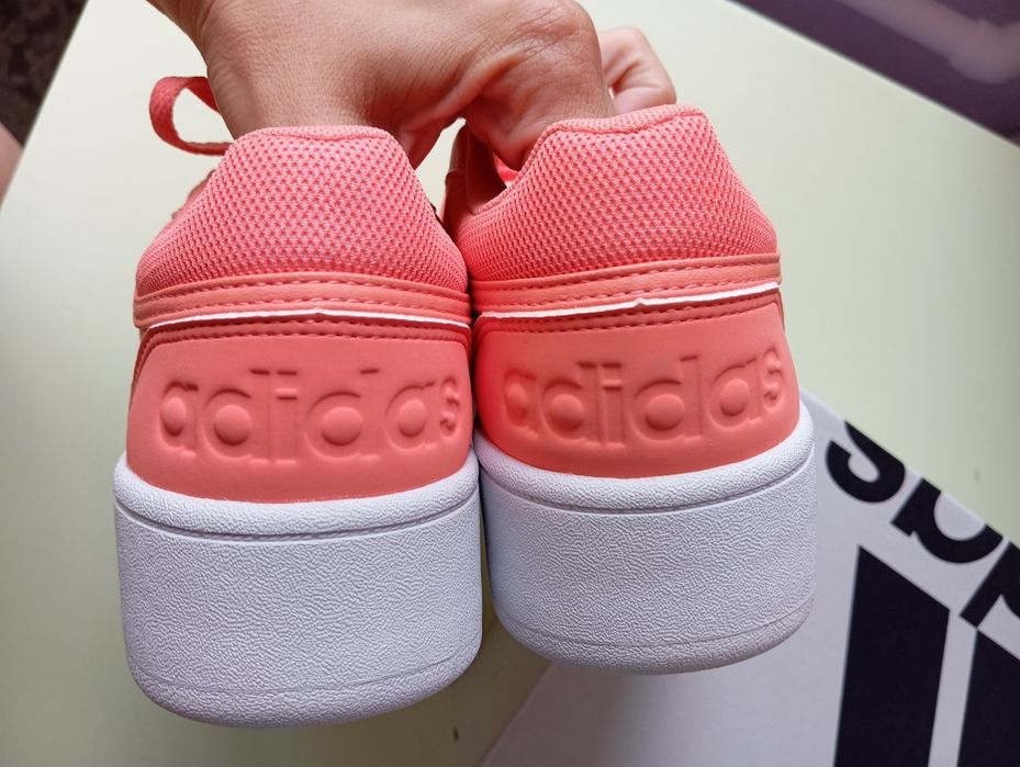 кроссы adidas Hoops 3.0 Bold Cloud White (Women's), us 8