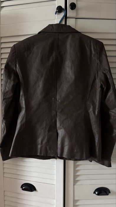 Женский кожаный пиджак Wallace — натуральная кожа,