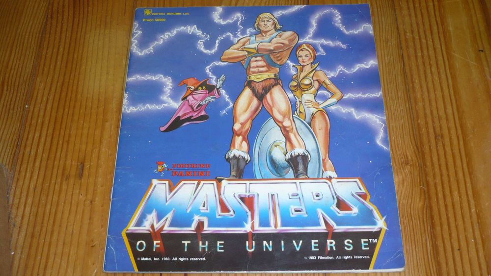 Masters of the Universe - Caderneta de Cromos (1983)