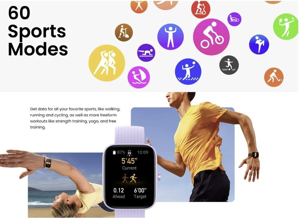 Годинник smart  amazfit bip 3