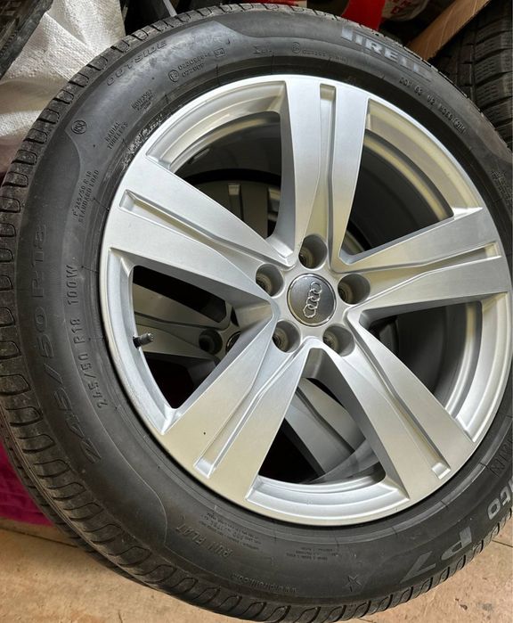 Колеса audi R18, 245/50, продаж тільки комплектом (диски + шини)