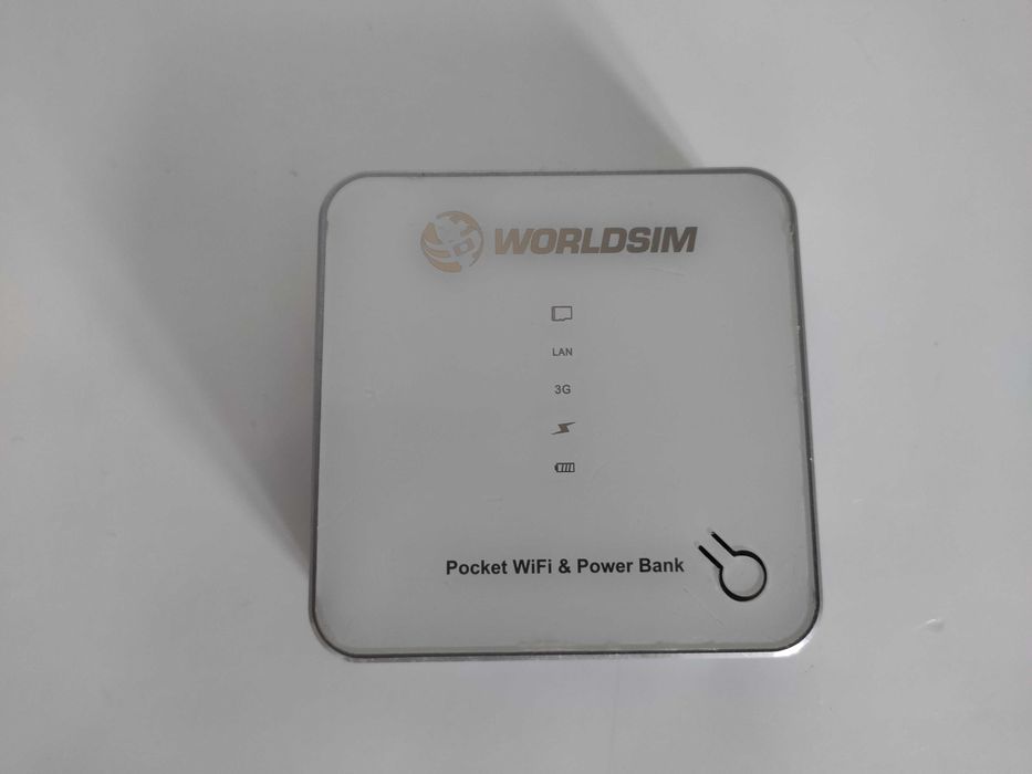 Hotspot Router WorldSIM Tri-Fi Power Bank | WiFi Router | Desbloqueado64343221920258120