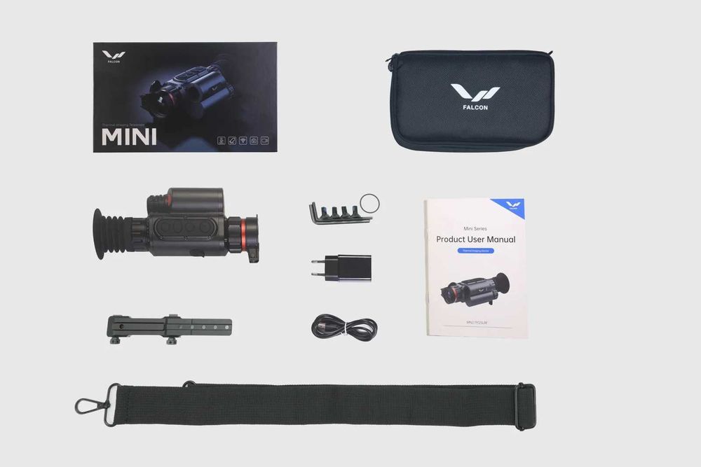Тепловізійний приціл Falcon M4-225L (1300 м) з лазерним далекоміром