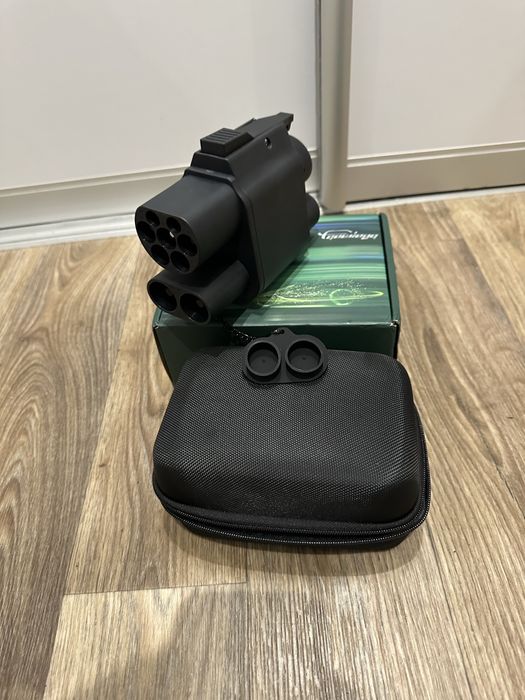 CCS1 - CCS2 + Type2  350A перехідник швидкої зарядки Rivian