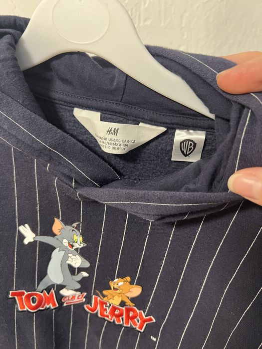 Світшот H&M Tom and Jerry сведер худі  8-10 рочків 134 140