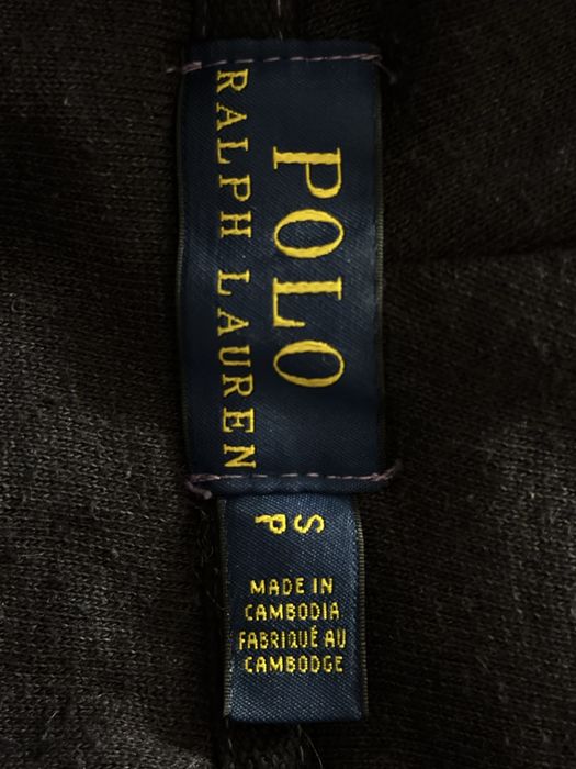 Bluza Polo Ralph Lauren S damska fioletowa nowsza kolekcja rozsuwana