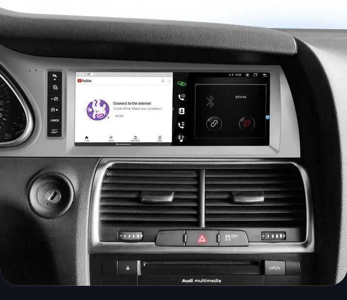 Audi Q7 2006–2015 – Radio Android 15 10,25” CarPlay Android Auto GPS Nawigacja Stacja Multimedialna WiFi Bluetooth DSP 4G LTE PL 4GB/64GB
