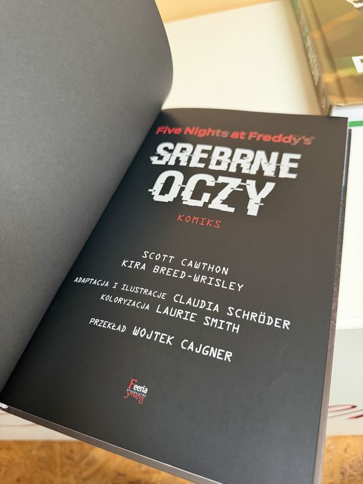 NOWA książka komiks Srebrne Oczy