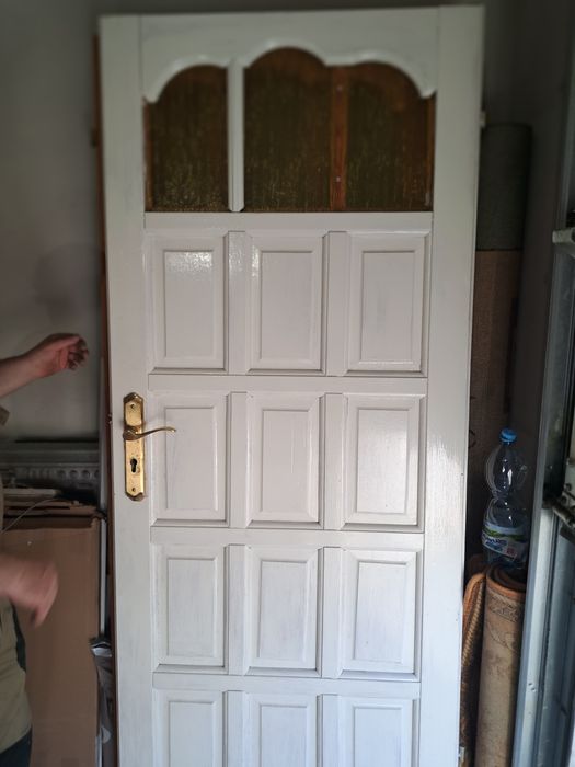 Skrzydła drzwiowe drewniane 4 sztuki