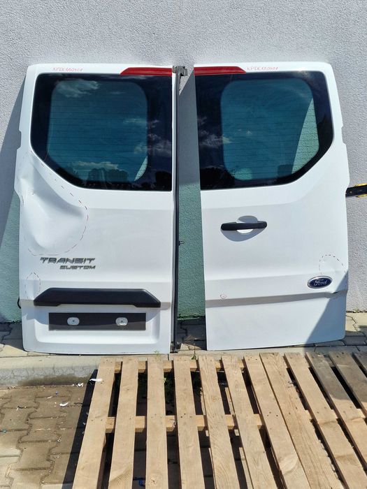 Drzwi Tylne Komplet Skrzydłowe Szyba Ford Transit Custom MK1 | DC1A0408