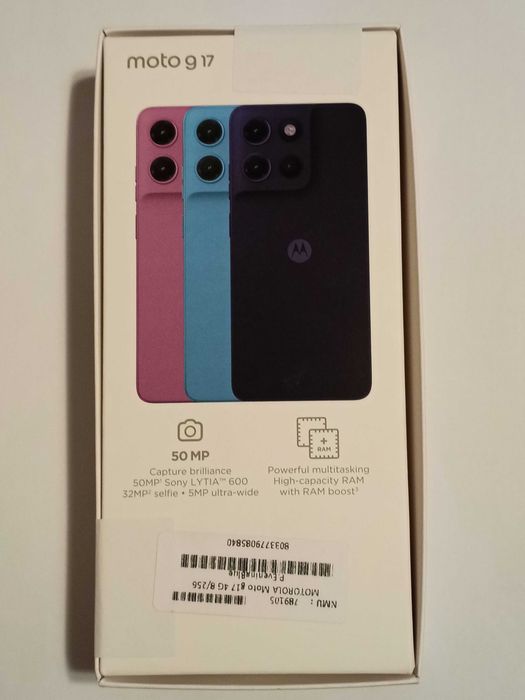 Motorola g17 8/256gb