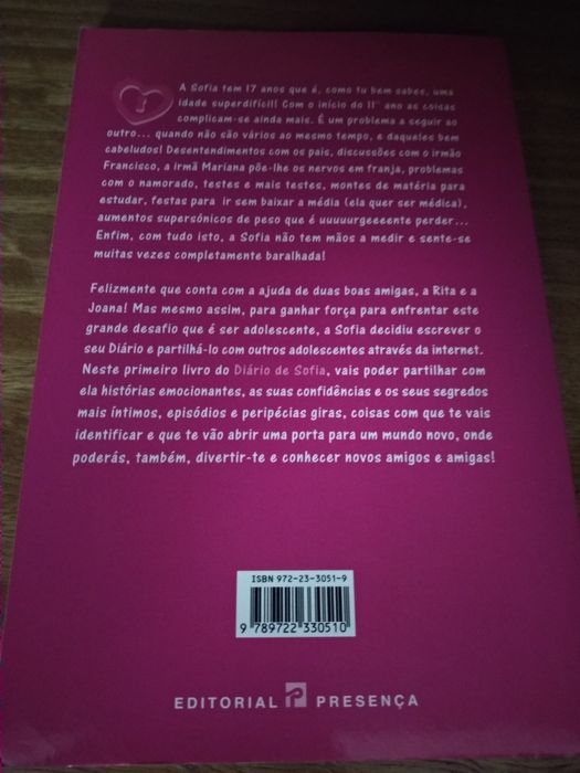 O Primeiro Livro do Diário de Sofia - Sofia Afonso