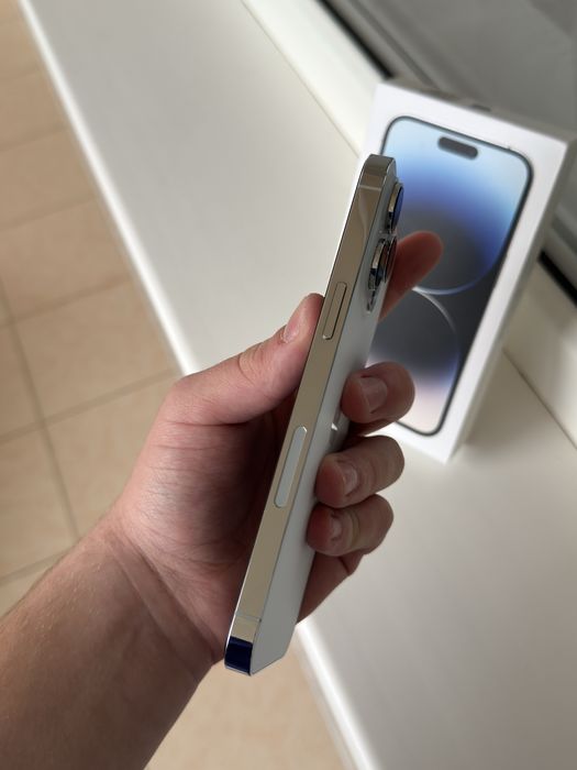 Iphone 14 Pro Max 128gb Silver Neverlock esim