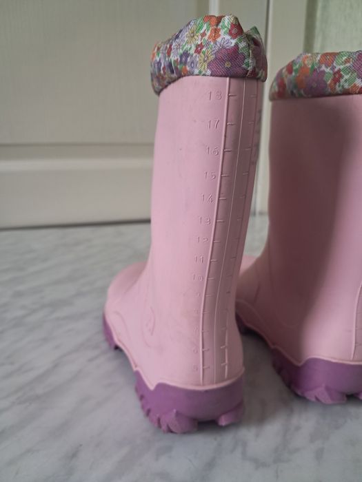Детские резиновые сапоги