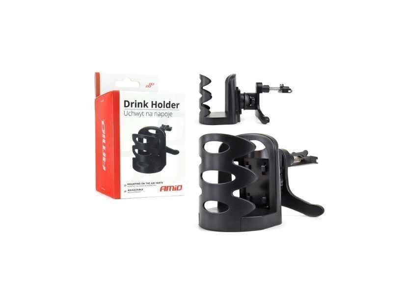 Uchwyt samochodowy na kubek napój puszkę napoje do auta
