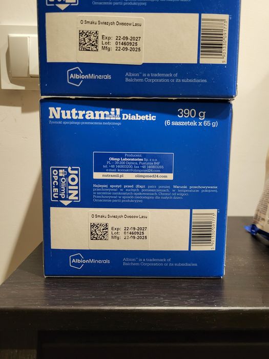 Nutramil complex Diabetic dwa i pół opakowania