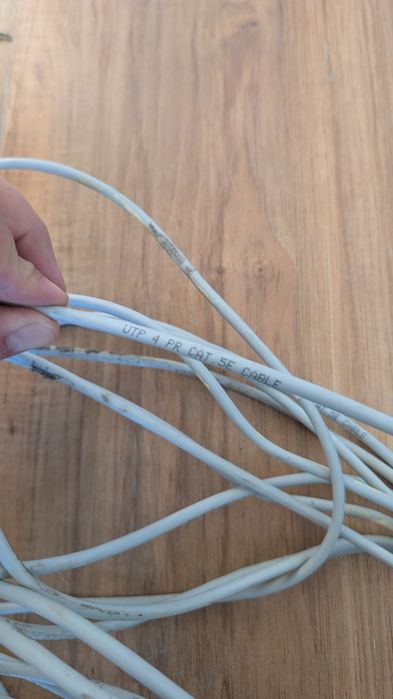 Kabel Ethernet 15 m - zbieram na remont