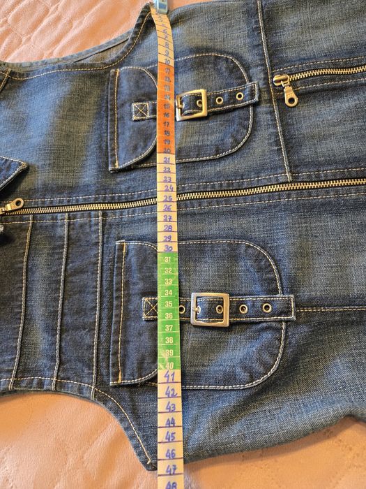 Belíssimo conjunto Jeans Mulher Coração. Medidas nas fotos