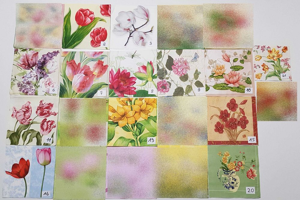 Serwetki do zdobienia decoupage hobby
