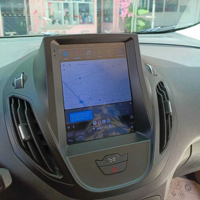 (NOVO) Rádio 2DIN 9.7" Ford TRANSIT / TOURNEO Courier • Tesla Android