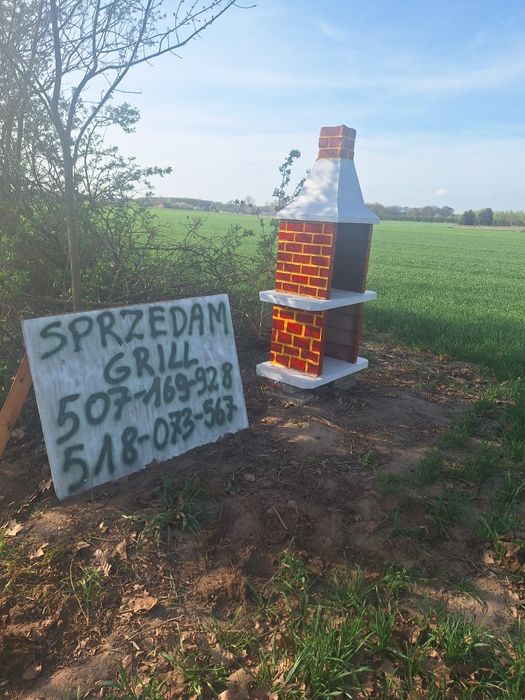 Grill ogrodowy betonowy taniooo ale dobrze
