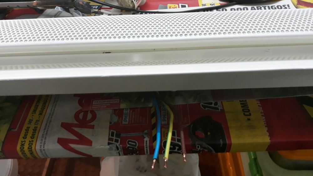 Luz fluorescente - Barra iluminária decorativa