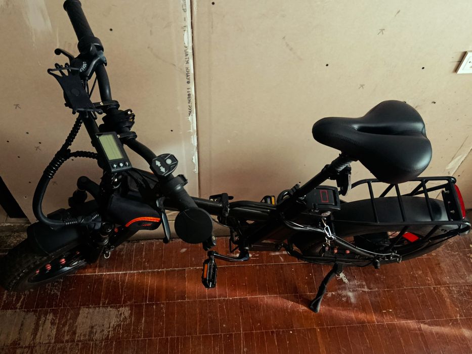 Электровелосипед складной фэтбайк LUX 20" 48V 1000