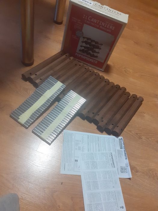 Stojak na wino 12 butelek made in Italy