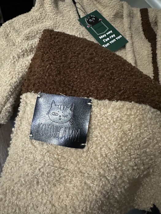 Світшот Котожама букле бежевий S/M новий