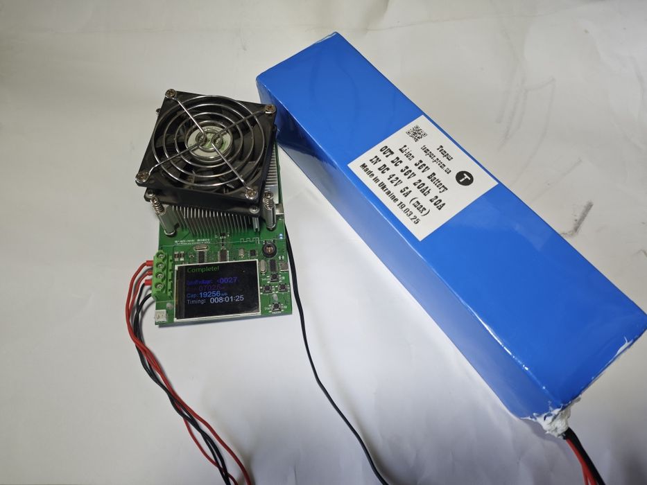 Li-ion аккумулятор 36V 20Ah из элементов Tesla 21700 с Daly BMS