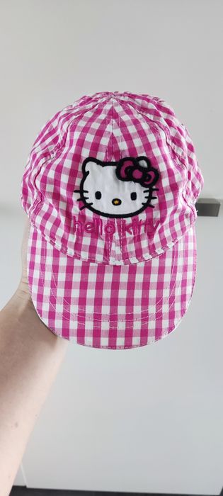 Czapeczka z daszkiem H&M, Hello Kitty, rozmiar 74 (6-9 miesięcy).