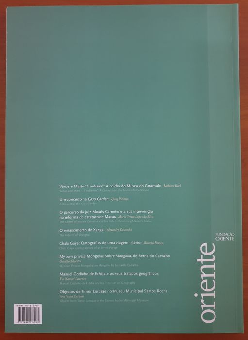 Revista Oriente n⁰ 9