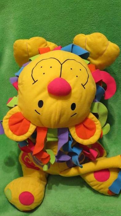 Лев.60 см.львенок.левеня.мягкая игрушка.м'яка іграшка.Mothercare