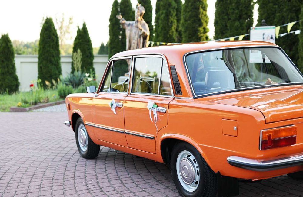 Fiat 125p do ślubu auto do ślubu