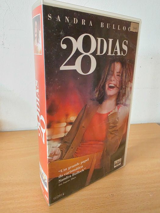 Filme em VHS "28 Dias" com Sandra Bullock