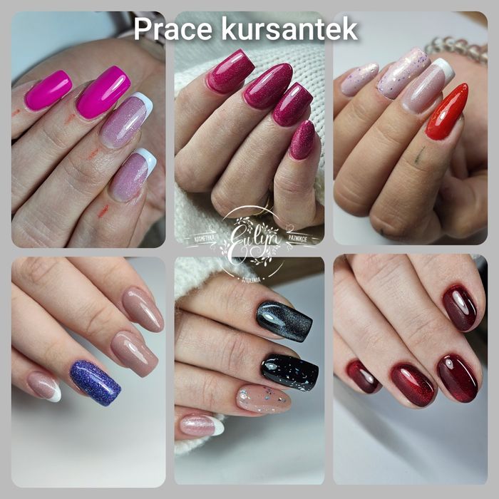 Szkolenia manicure hybrydowy,przedłużanie paznokci,pedicure,zdobienia