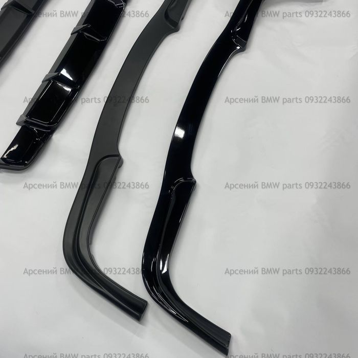 Губа диффузор bmw e39 е39 спліттер дифузор юбка м пакет накладка