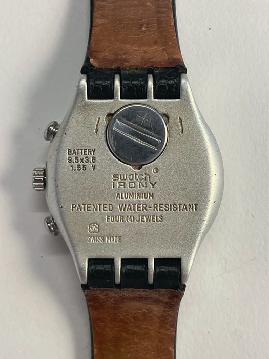 Relógio Swatch Irony Crono - Time Cut - YCS1005 - Coleccionadores