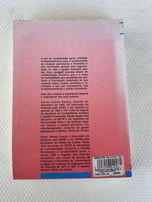 Contabilidade Analítica - Casos Práticos